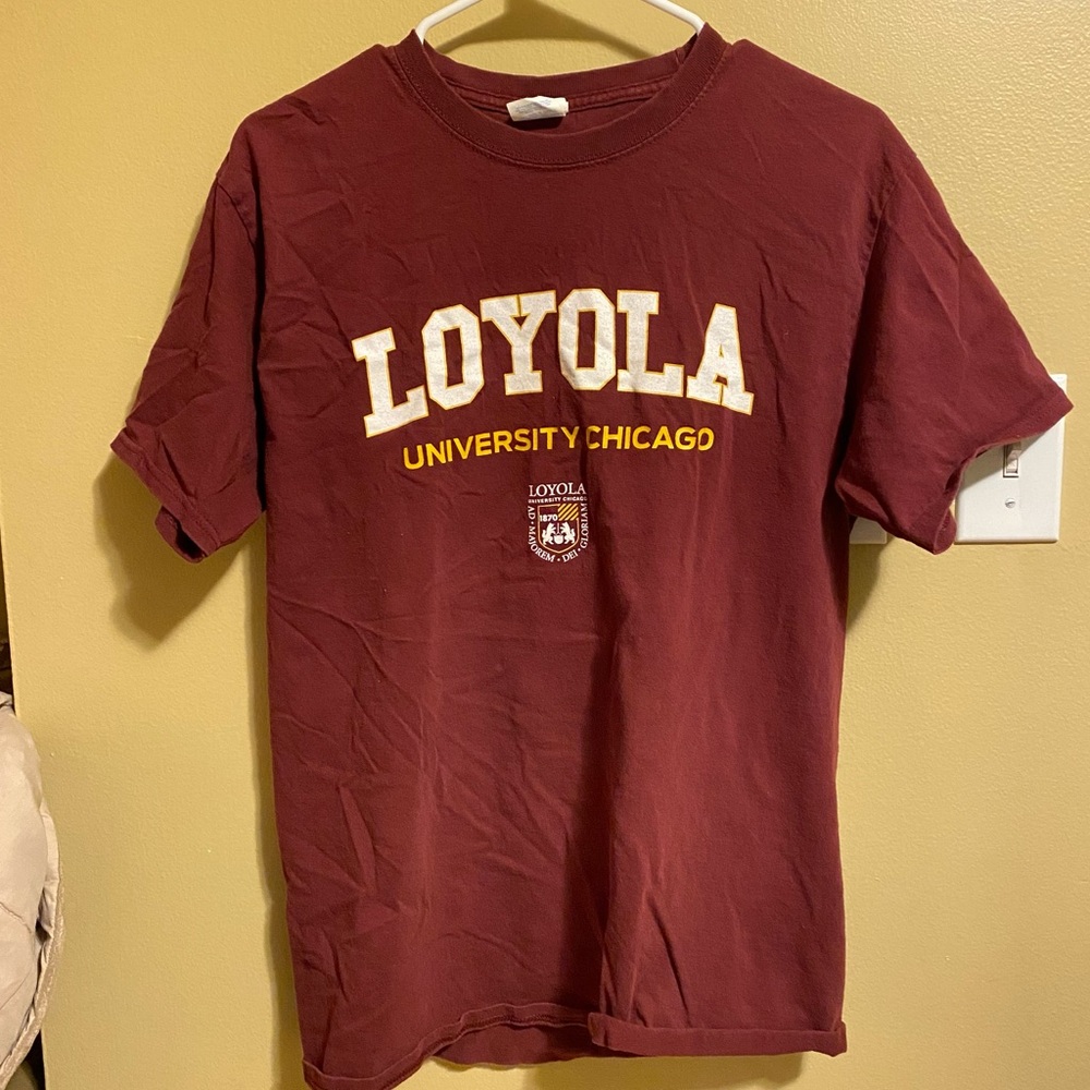 Loyola University Chicago Maroon T-shirt Tee